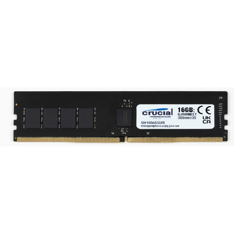 Оперативна пам'ять Crucial 16 GB DDR5 6400 MHz (CT16G64C52CU5)