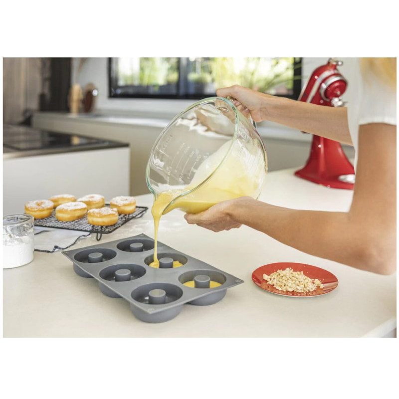 Чаша KitchenAid 4,7 л 5KSM5GB скляна, з ручкою, мірною шкалою