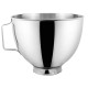 Чаша KitchenAid 4,3 л 5K45SBWH з нержавіючої сталі, з ручкою, до моделей 4,3 л / 4,8 л