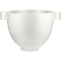 Чаша KitchenAid 4,7 л 5KSM2CB5PSS керамічна, з двома ручками, візерунок плямистий камінь