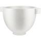 Чаша KitchenAid 4,7 л 5KSM2CB5PSS керамічна, з двома ручками, візерунок плямистий камінь
