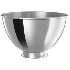 Чаша KitchenAid 3 л 5KB3SS з нержавіючої сталі, без ручки, до моделей 4,3 л / 4,7 л / 4,8 л