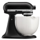 Чаша KitchenAid 4,7 л 5KSM2CB5PCC керамічна, з ручкою, текстурована, біла класична