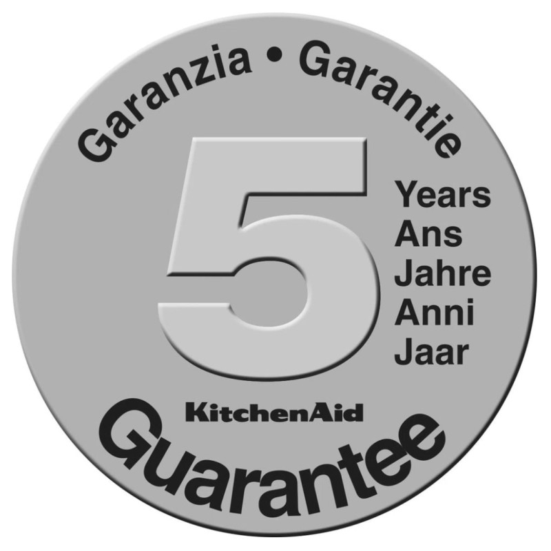 Чаша KitchenAid 4,7 л 5KSM2CB5PCC керамічна, з ручкою, текстурована, біла класична