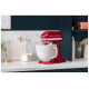 Чаша KitchenAid 4,7 л 5KSM2CB5PCC керамічна, з ручкою, текстурована, біла класична