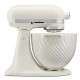 Чаша KitchenAid 4,7 л 5KSM2CB5MR керамічна, візерунок біла меренгa