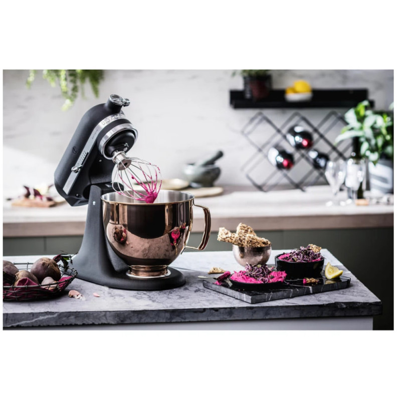 Чаша KitchenAid 4,8 л 5KSM5SSBRC з нержавіючої сталі, з ручкою, з PVD покриттям, колір сяючий мідний