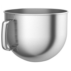Чаша KitchenAid 6,6 л 5KSMB70 з нержавіючої сталі, з ручкою, до моделей 6,6 л