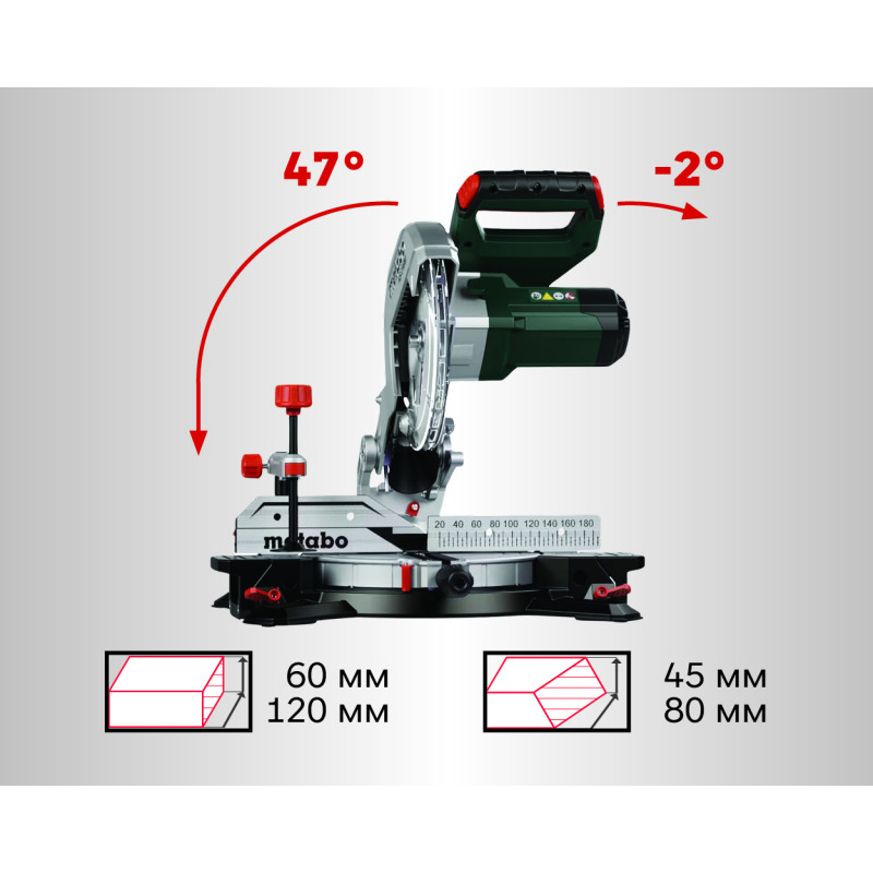 Дисковая пила Metabo KS 216 M (610216000)