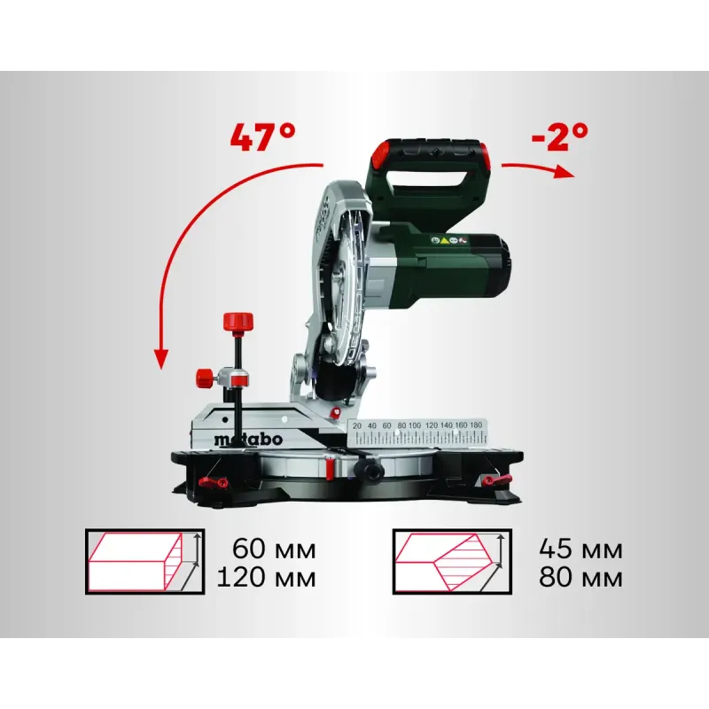 Дисковая пила Metabo KS 216 M (610216000)
