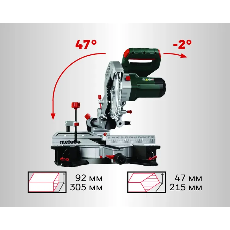 Дисковая пила Metabo KGS 254 M (613254000)