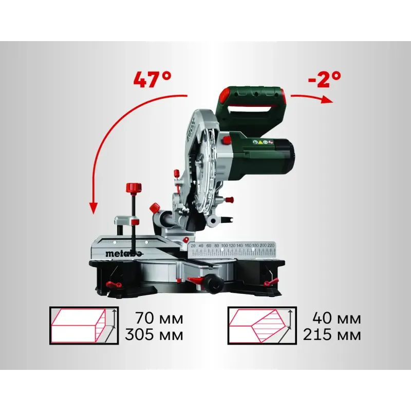Дискова пилка Metabo KGS 216 M (613216000)