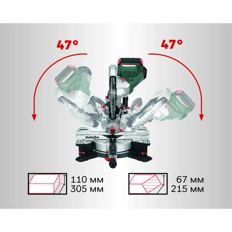 Дисковая пила Metabo KGS 305 M (613305000)