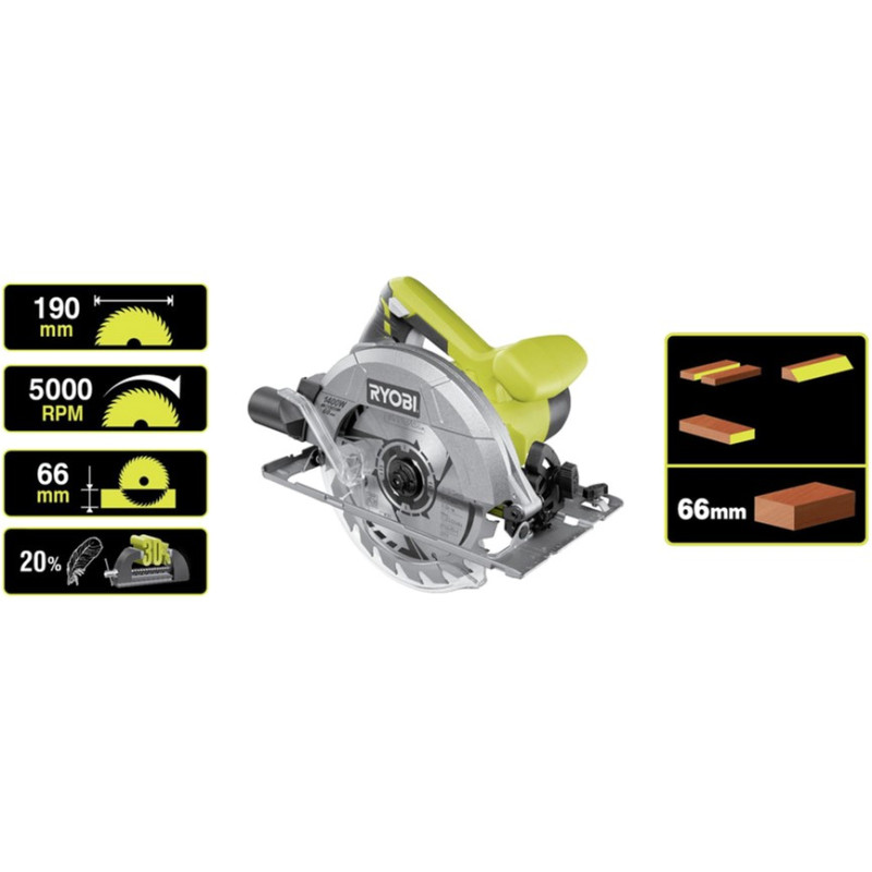 Дисковая пила Ryobi RCS1400-G (5133002778)