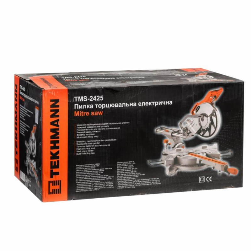 Дисковая пила Tekhmann TMS-2425 (846811)