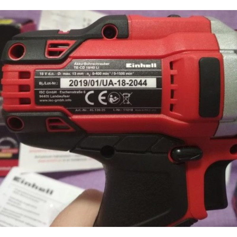 Einhell X-Change TE-CD 18/40 Li Solo (4513925)
