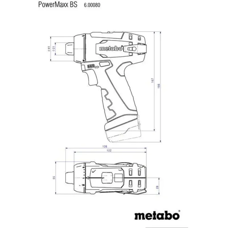 Metabo PowerMaxx BS Basic (600984500)