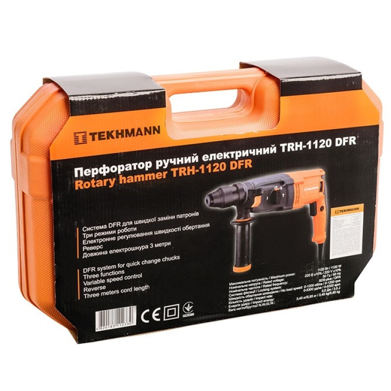 Перфоратор Tekhmann TRH-1120 DFR (845235)