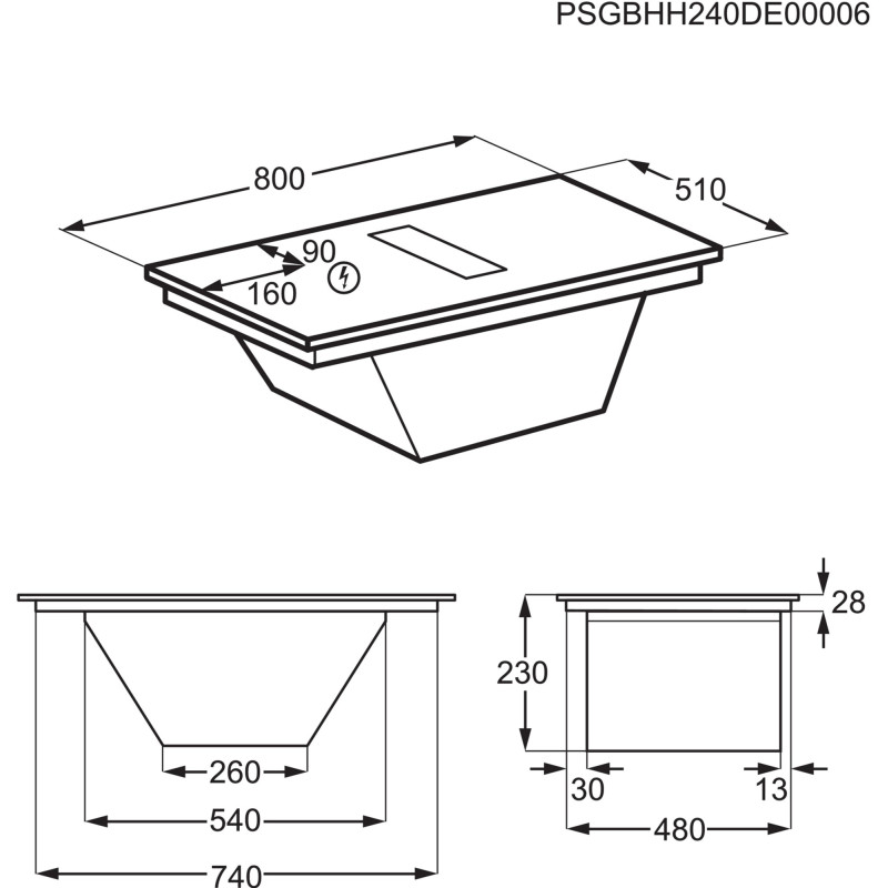 Варочная поверхность Electrolux ECC83443CZ
