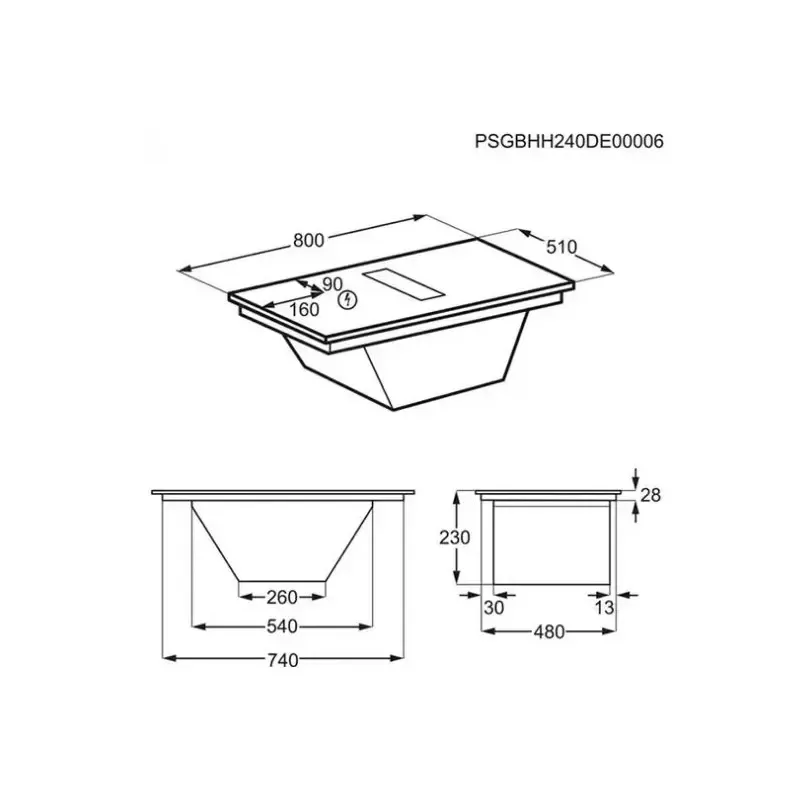 Варильна поверхня Electrolux ECC83410CT