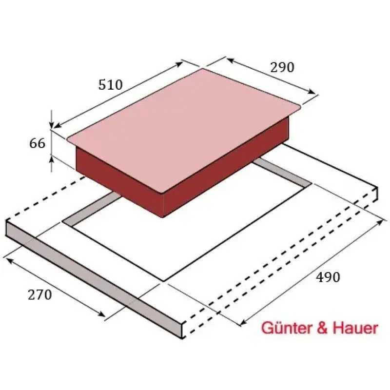 Варильна поверхня Gunter & Hauer CER 321