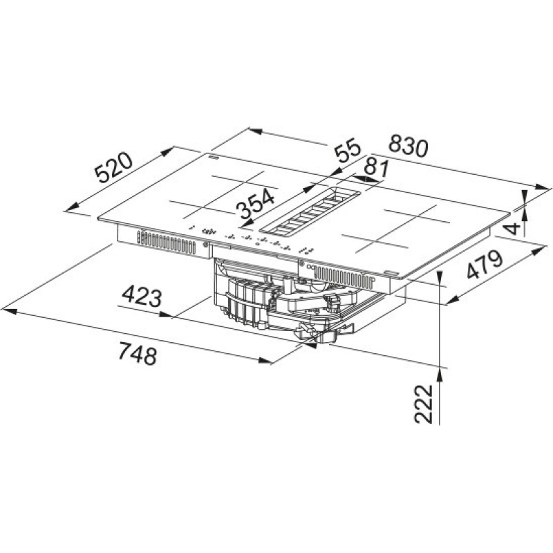 Варильна поверхня Franke Maris 2Gether FMA 8372 4RC HI (340.0731.878)