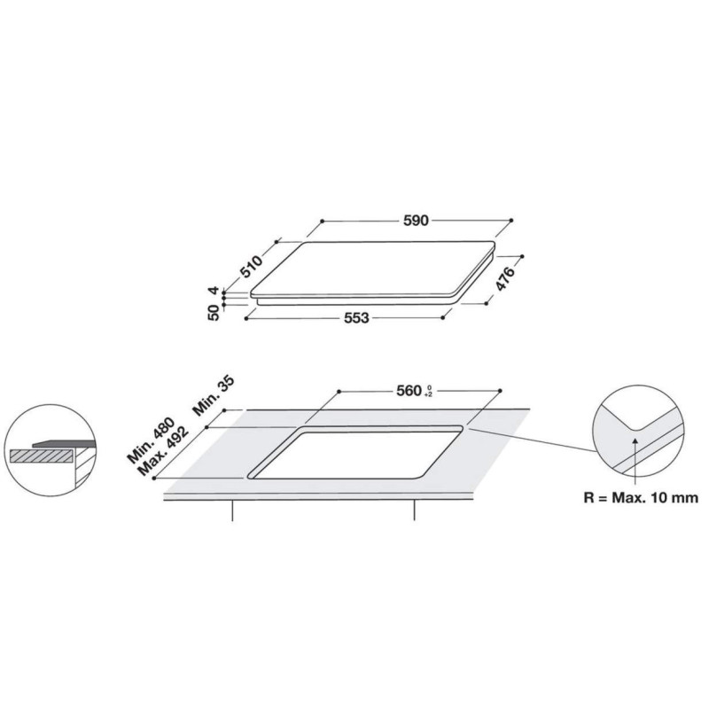 WHIRLPOOL WL S5360BFW