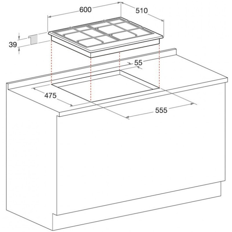 Hotpoint-Ariston PCN 641 IX/HA EE