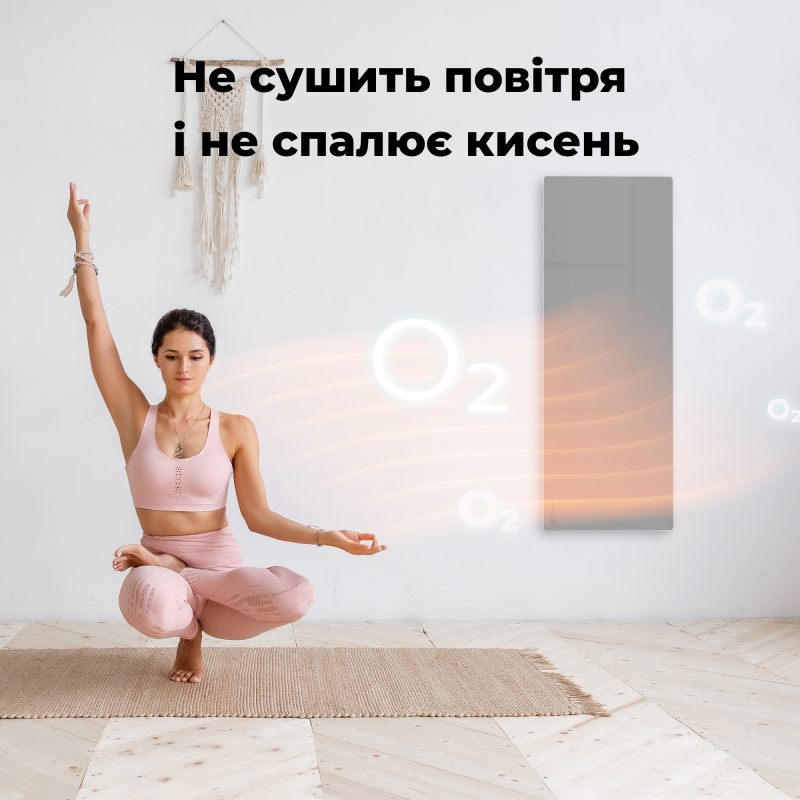 Обогреватель AENO Eco Smart GH5S LED Grey (AGH0005S)