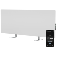 Обігрівач AENO Premium Eco Smart GH3S LED White (AGH0003S)