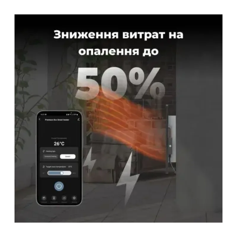 Обігрівач AENO Premium Eco Smart GH2S (AGH0002S)