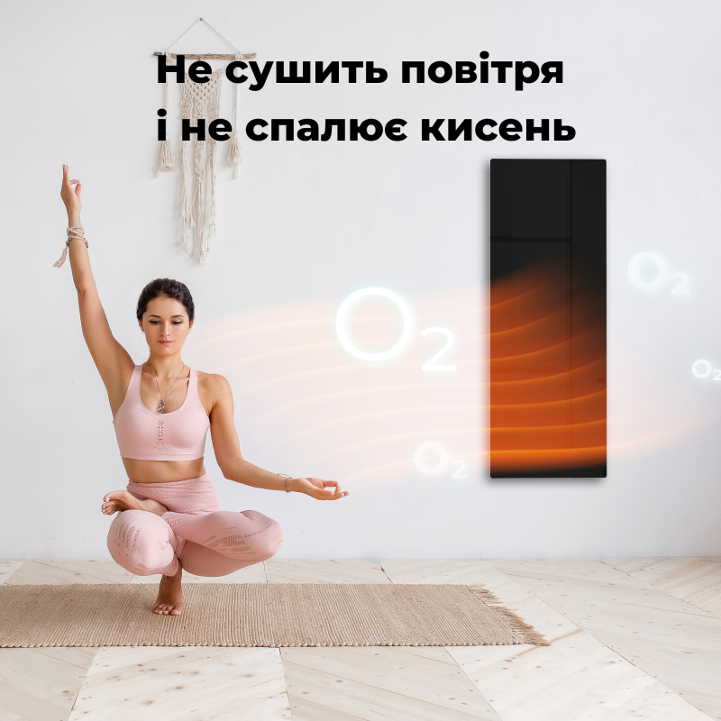 Обогреватель AENO Eco Smart GH4S LED Black (AGH0004S)