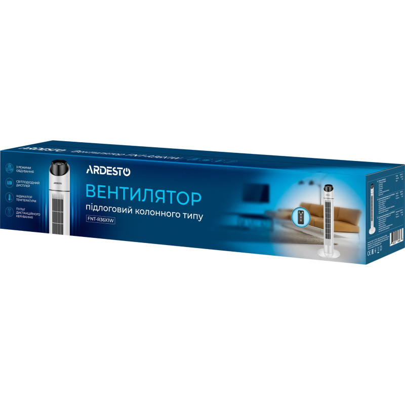 Обігрівач Ardesto FNT-R36X1W