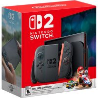 Игровая консоль Nintendo Switch 2 Black Mario Kart World Bundle (0045496321529)