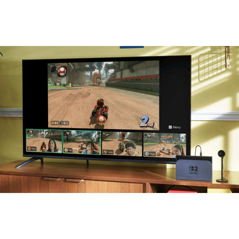 Игровая консоль Nintendo Switch 2 Black Mario Kart World Bundle (0045496321529)