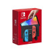 Nintendo Switch OLED with Neon Blue and Neon Red Joy-Con (045496453442)