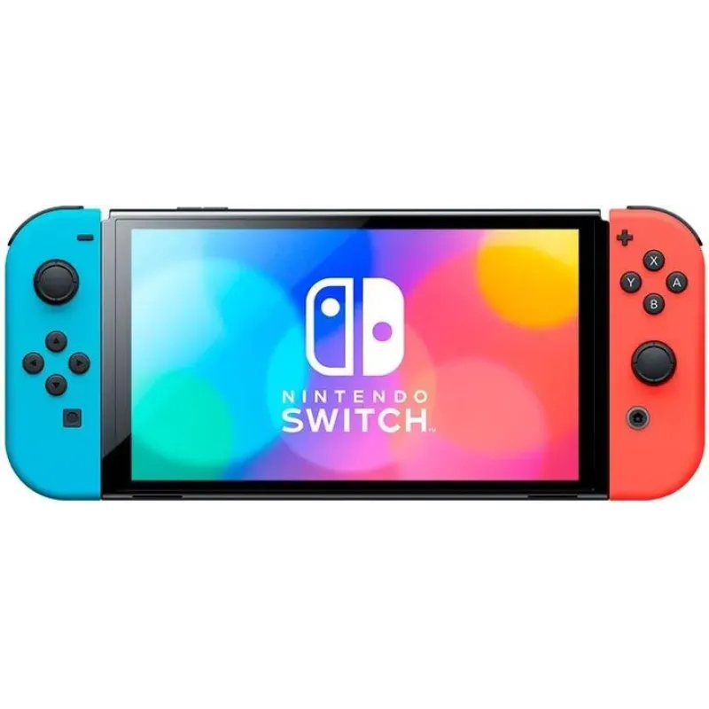 Игровая консоль Nintendo Switch OLED with Neon Blue and Neon Red Joy-Con (045496453442)