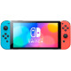 Nintendo Switch OLED with Neon Blue and Neon Red Joy-Con (045496453442)