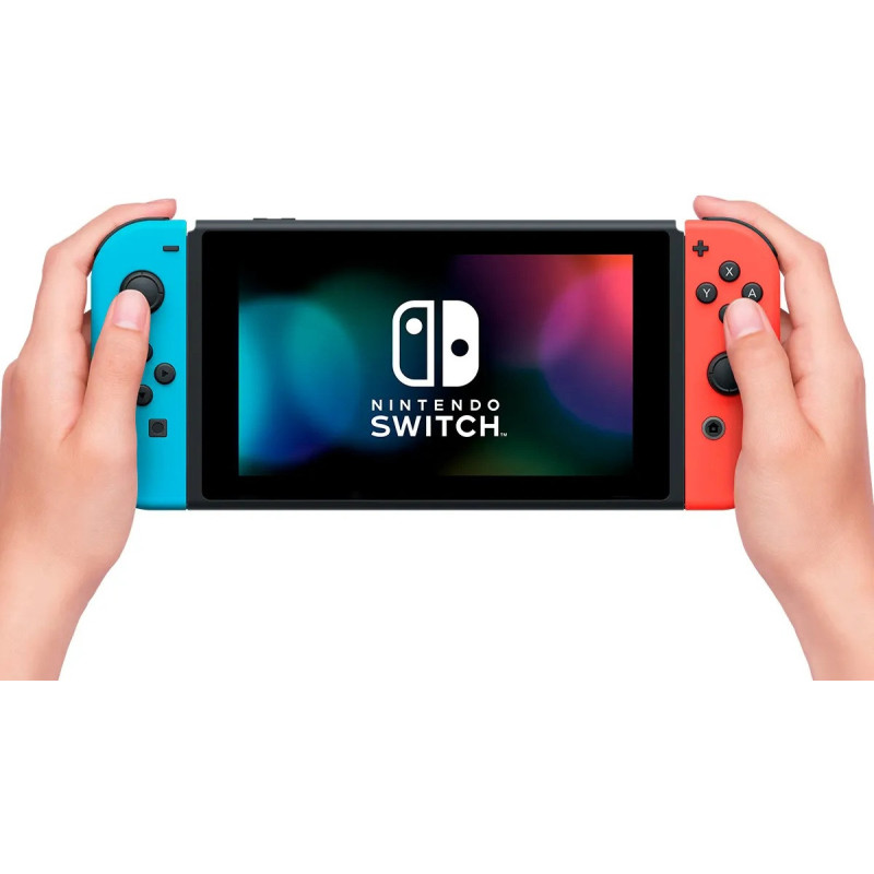 Ігрова консоль Nintendo Switch (Extended Battery Ver) Neon Blue/Red US/JP (4902370550733)
