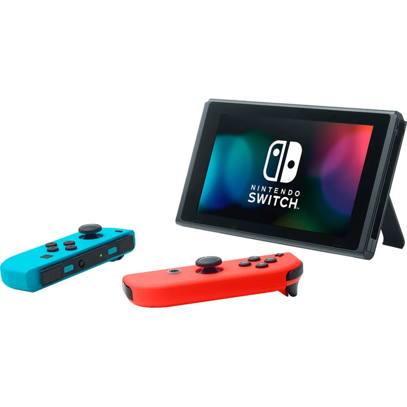 Ігрова консоль Nintendo Switch (Extended Battery Ver) Neon Blue/Red US/JP (4902370550733)