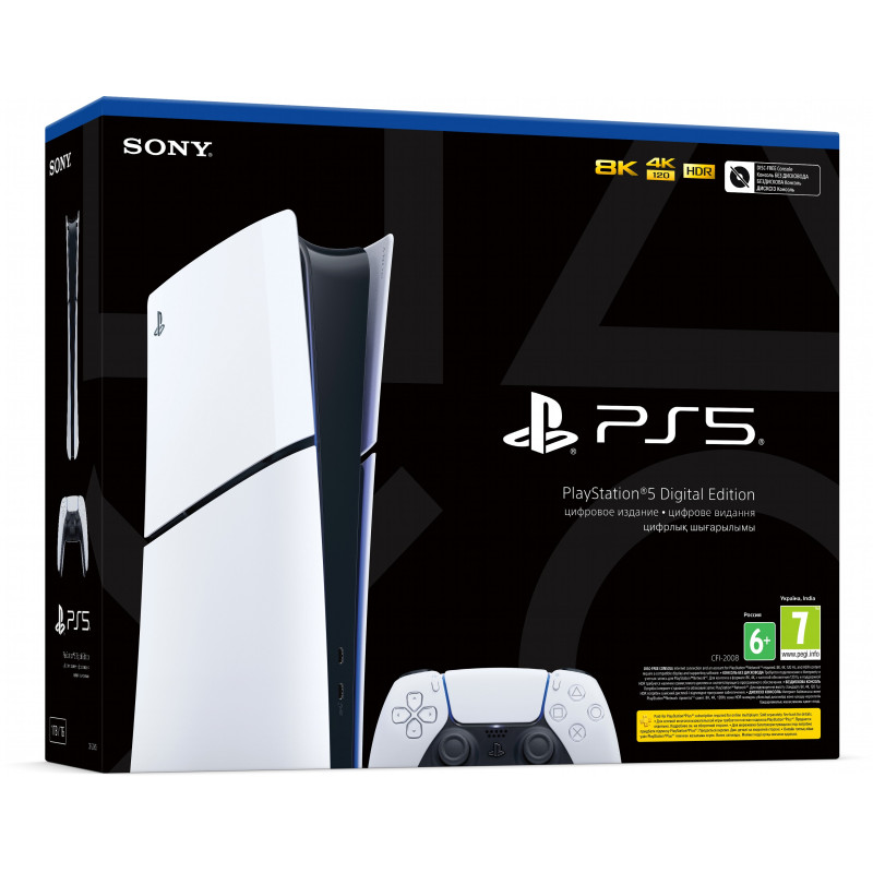 Игровая консоль Sony PlayStation 5 Slim Digital Edition (1000049750)