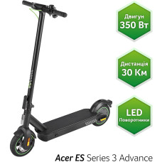 Acer Electrical Scooter 3 Advance Black (AES023) (GP.ESC11.011)