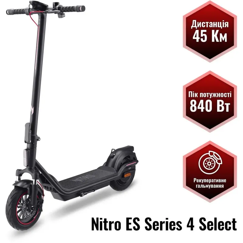 Электросамокат Acer NITRO ES Series 4 SELECT (NES034) (GP.ESC11.02H)