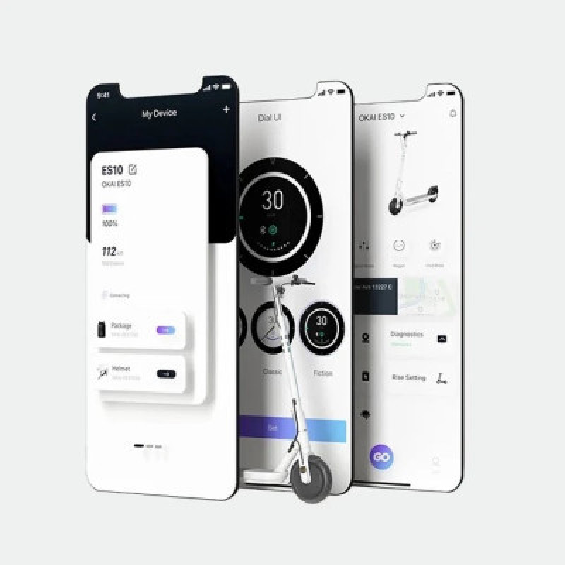 Электросамокат OKAI ES10 White