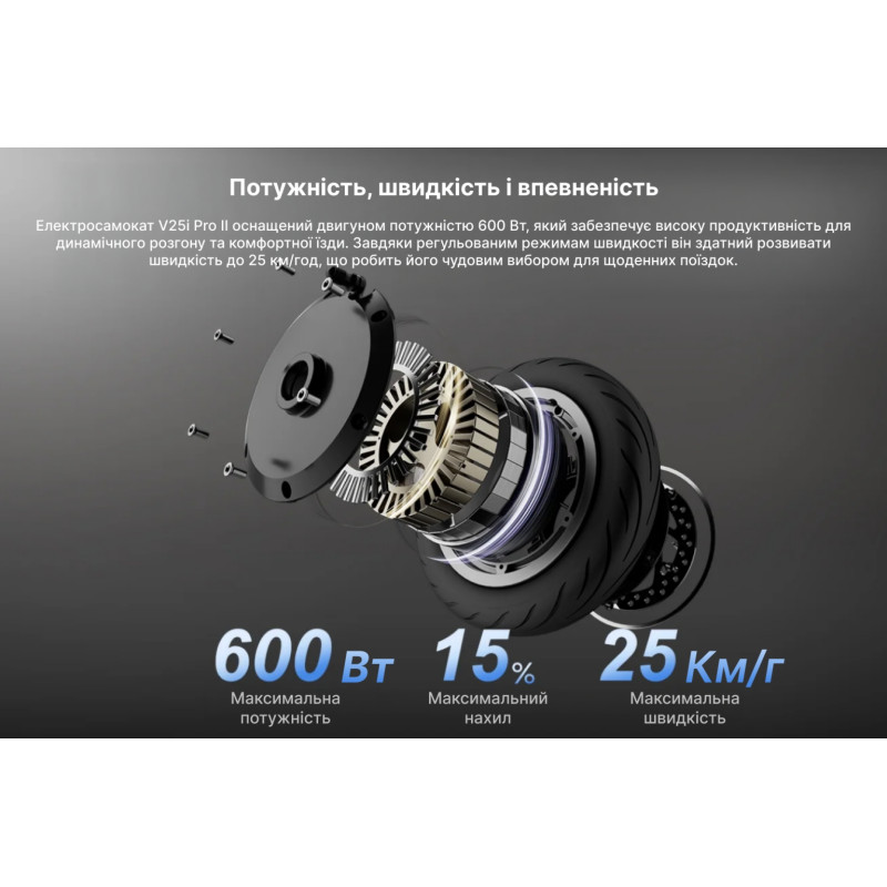 Електросамокат NAVEE V25i Pro II-E