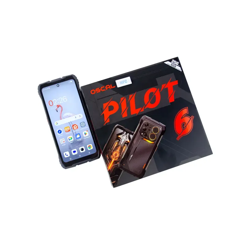 Смартфон Oscal Pilot 6 12/256GB Black (6931548326076)