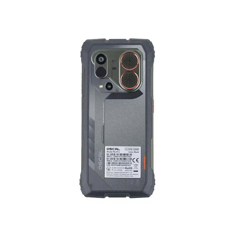 Смартфон Oscal Pilot 6 12/256GB Black (6931548326076)