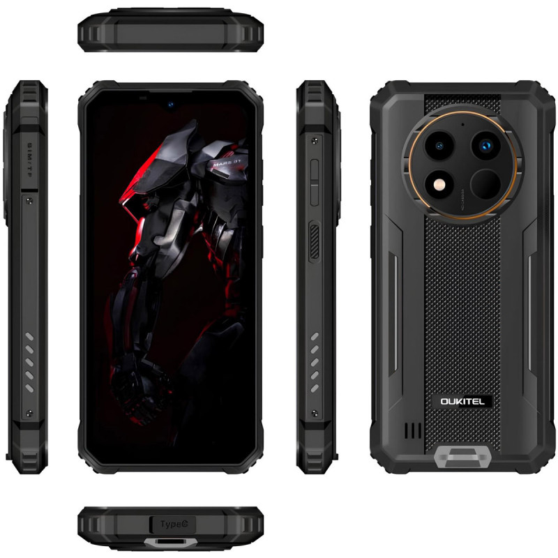 Oukitel WP28E 4/64GB Black (6931940757652)