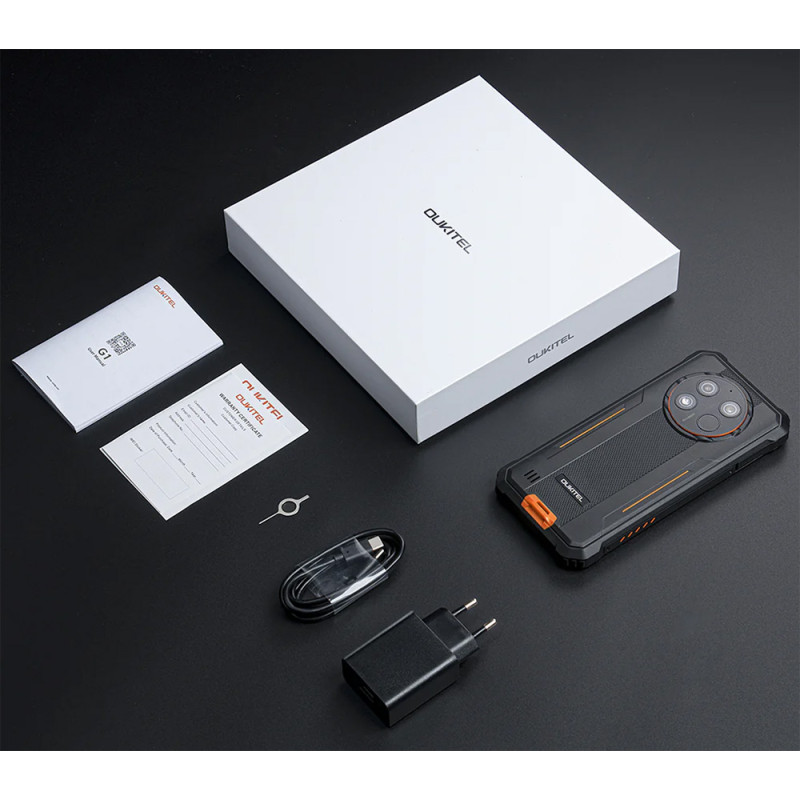 Смартфон Oukitel G1 6/256GB Black (6931940757874)