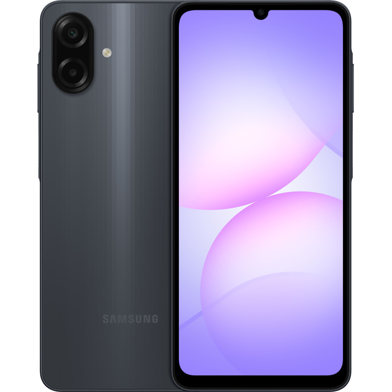 Смартфон Samsung Galaxy A07 4/128GB Black (SM-A075FZKG)